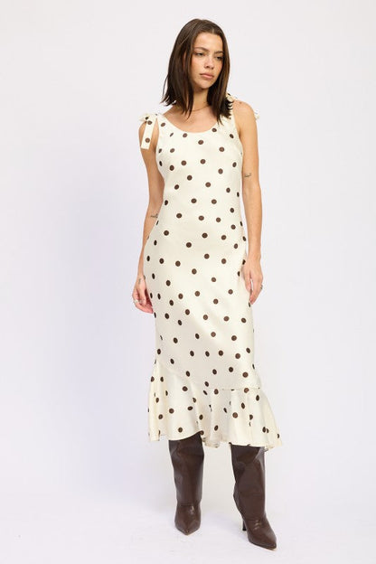 Emory Park Mermaid Maxi Dress with Shoulder Tie