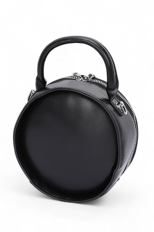 Top Handle Clock Novelty Crossbody Clutch Bag