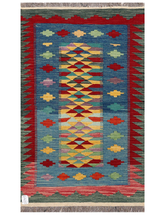 Maimana Afghanistan Kilim Rug - 152 x90 cm