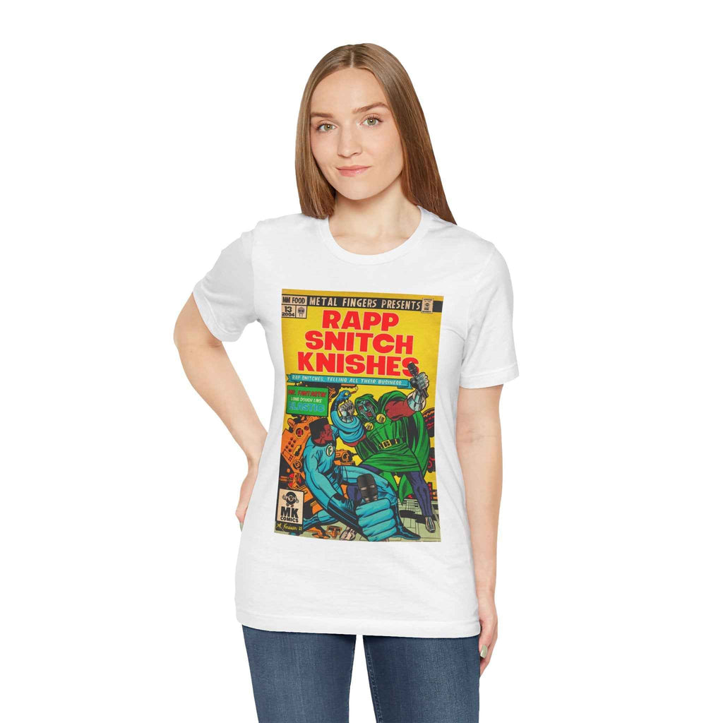Rapp Snitch Knishes - Unisex Jersey Short Sleeve Tee