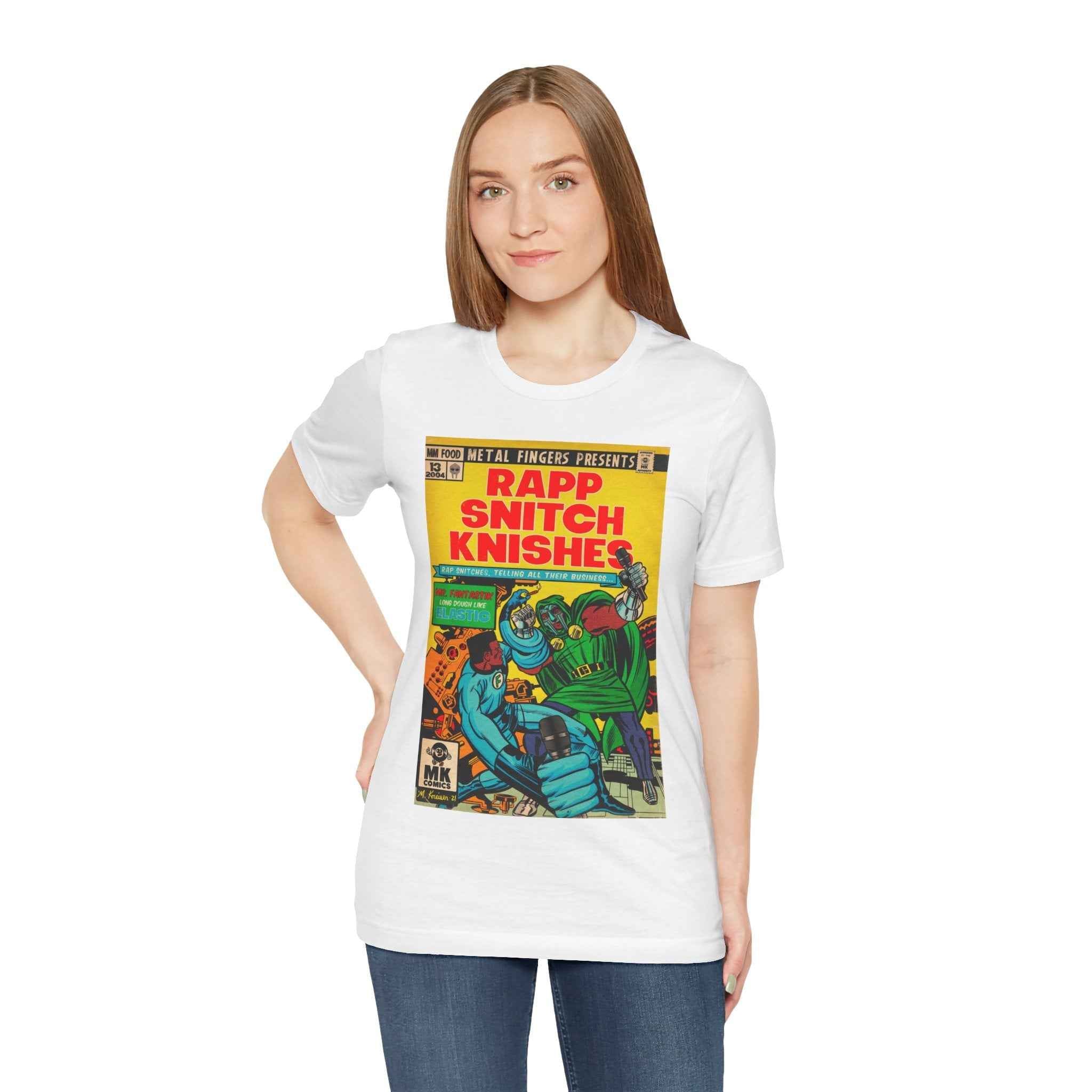 Rapp Snitch Knishes - Unisex Jersey Short Sleeve Tee