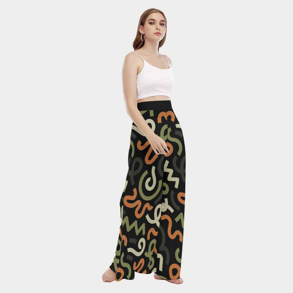 Brooklyn Republic™ Women's Wide-Leg Argopattern Trousers