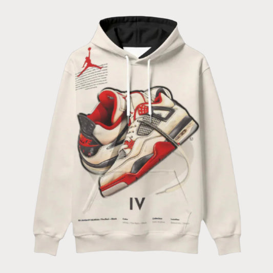 Sole Providerz™ AJ4 TekPak Fleece Hoodie