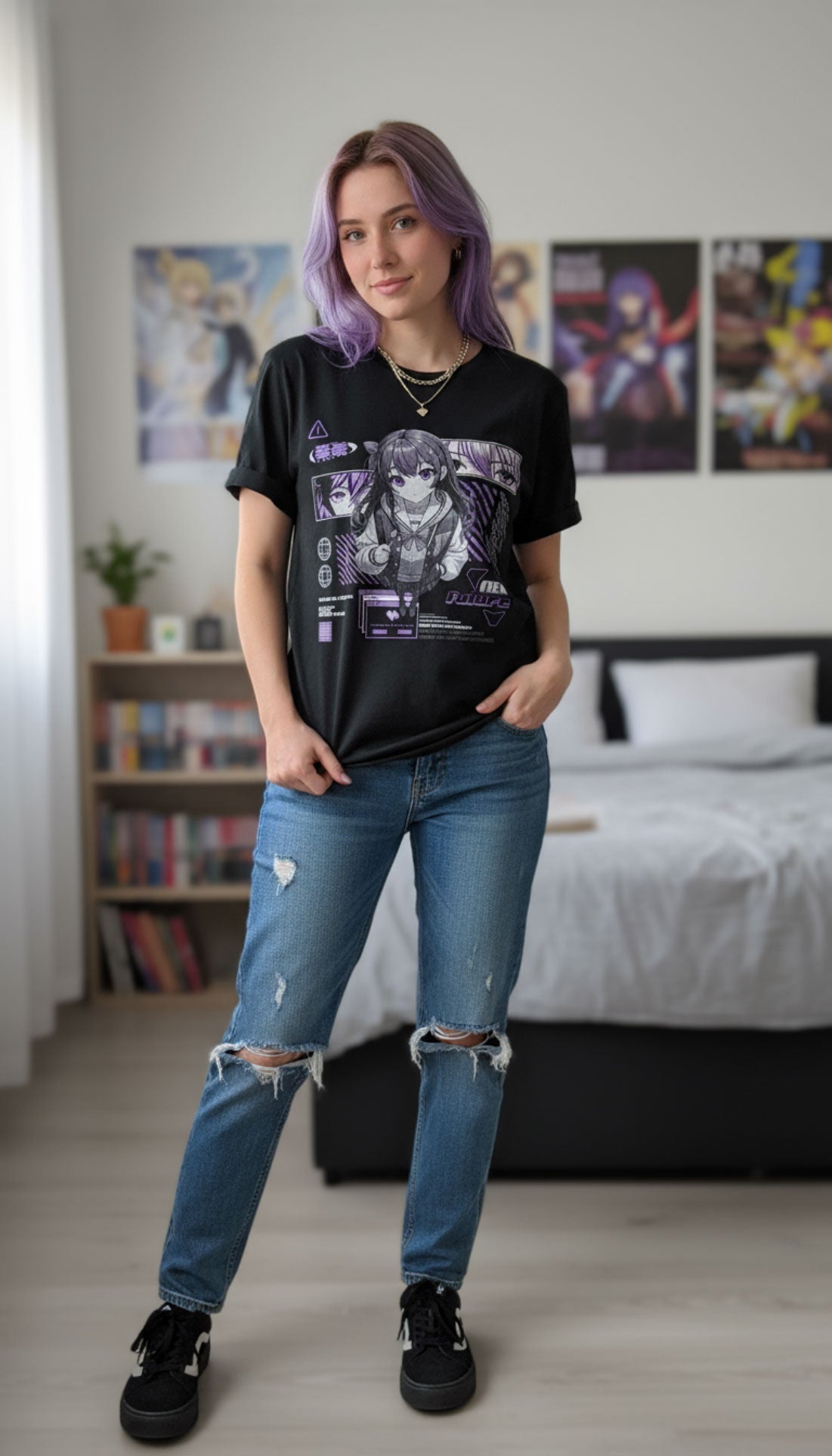 Nueva camiseta de anime Love
