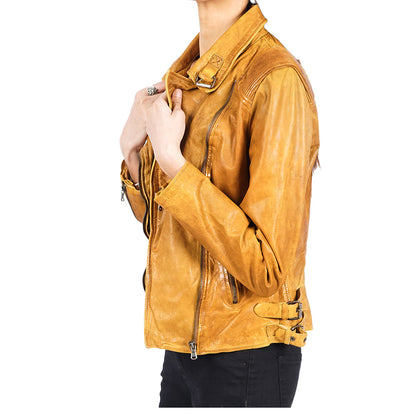 Elisa Vintage Leather Jacket