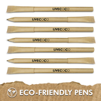 Paper Ballpoint Pens - 24 Pack - Lolomo!