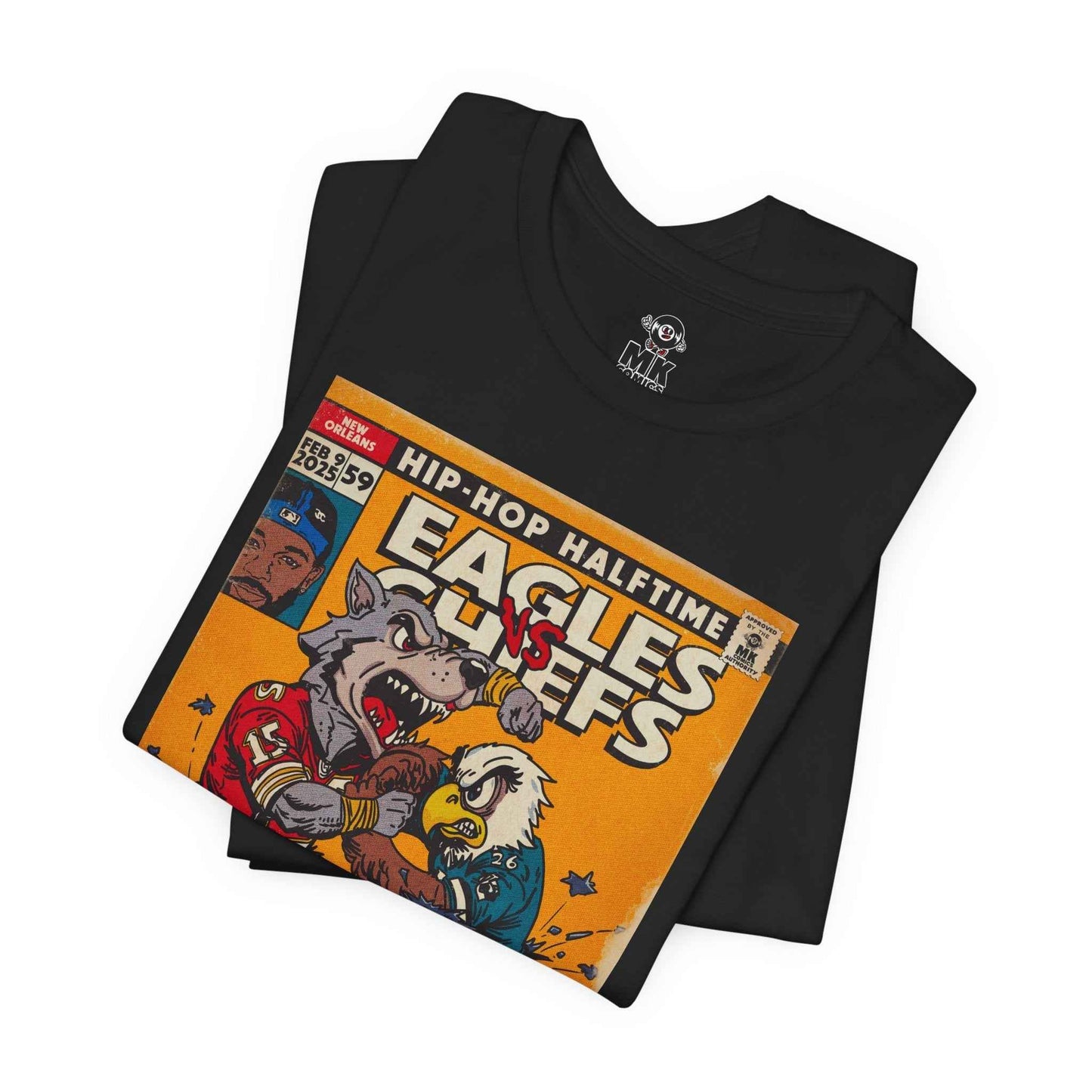 2025 Halftime - Eagles vs Chiefs - Unisex Jersey Short Sleeve Tee