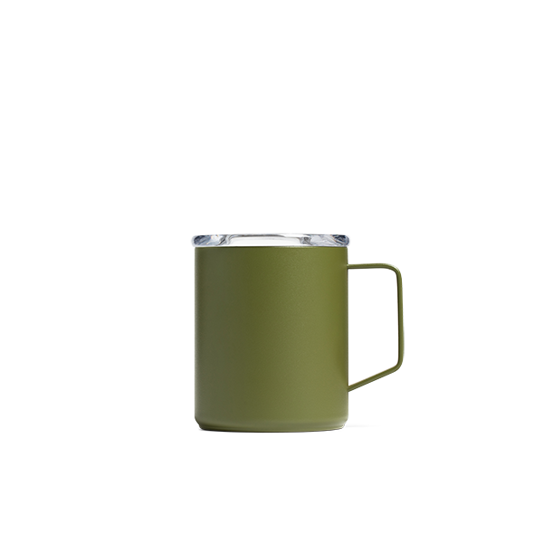 Tasse de camping 12 oz - Vert olive