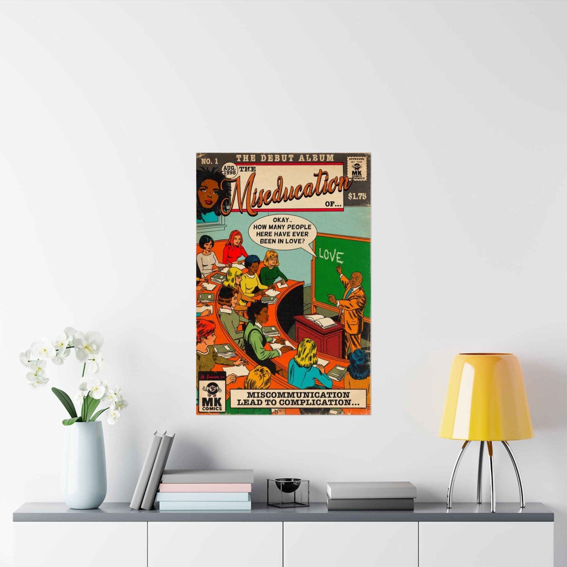 The Miseducation Of.. - Vertical Matte Poster