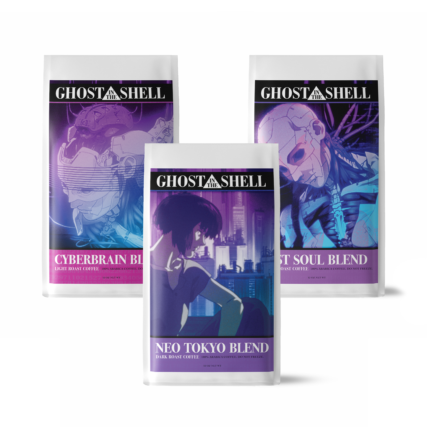 Ghost in the Shell Coffee 3-Pack