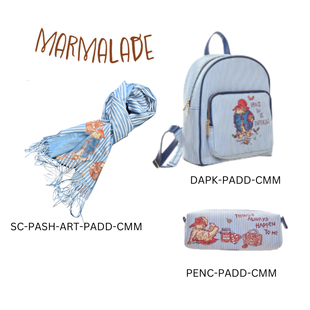 Paddington™ Bear Classic Marmalade - Art Pashmina - Lolomo!