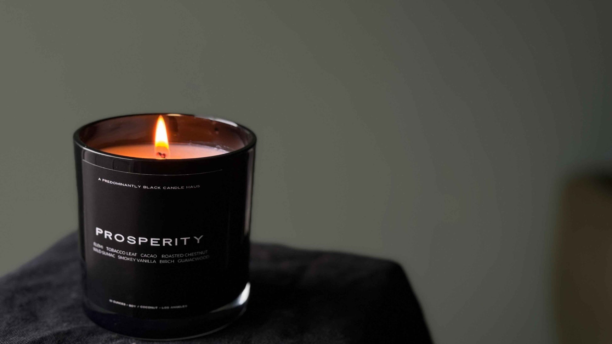 A PROSPERITY CANDLE