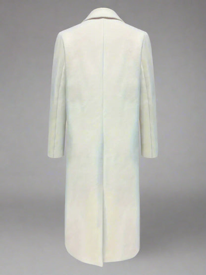 Women’s Solid Color Coat – Essential Autumn Winter Warm Outerwear