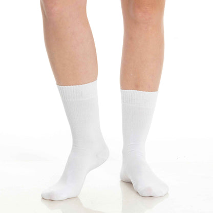 Men’s & Women’s Bamboo Diabetic Crew Socks 4-Pack
