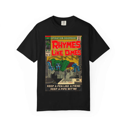 Rhymes Like Dimes - Unisex Comfort Colors T-shirt