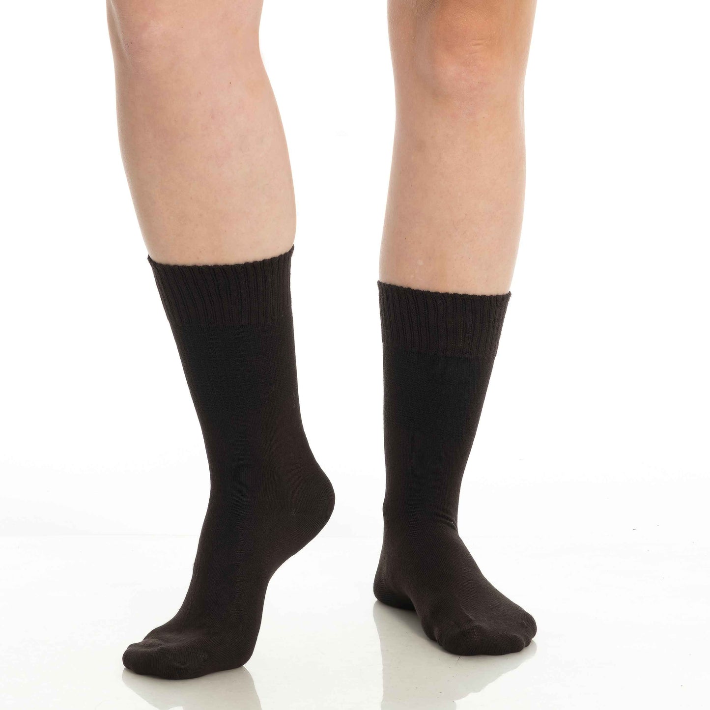 Men’s & Women’s Bamboo Diabetic Crew Socks 4-Pack