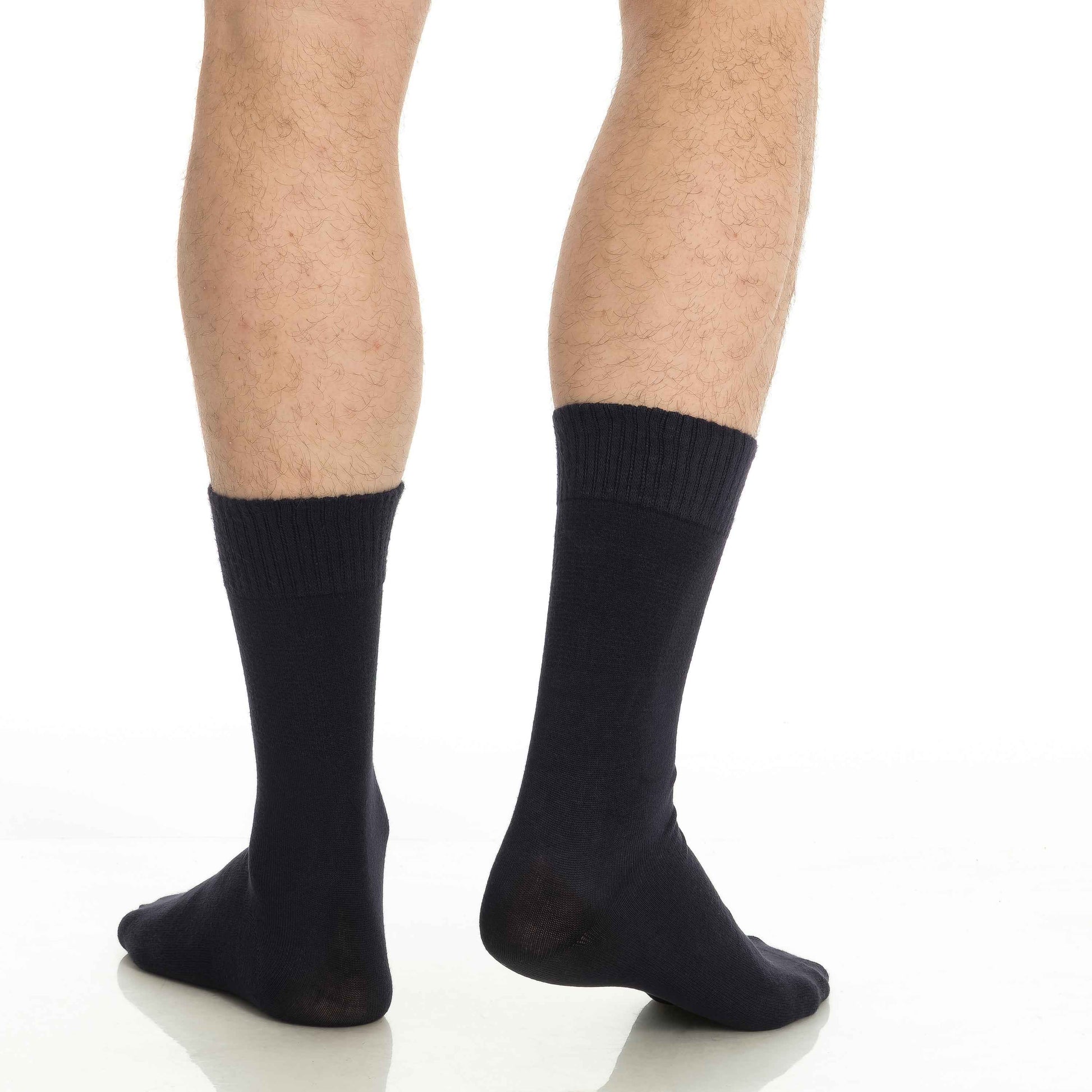 Men’s & Women’s Bamboo Diabetic Crew Socks 4-Pack