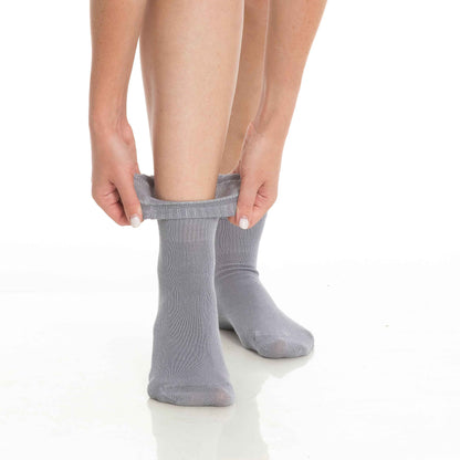 Men’s & Women’s Bamboo Diabetic Ankle Socks 4-Pack