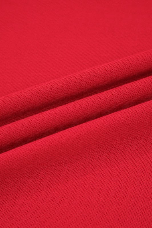 Varsity Stripe Pullover and Mini Skirt Set