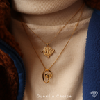 AUBREY CHARM GOLD NECKLACE