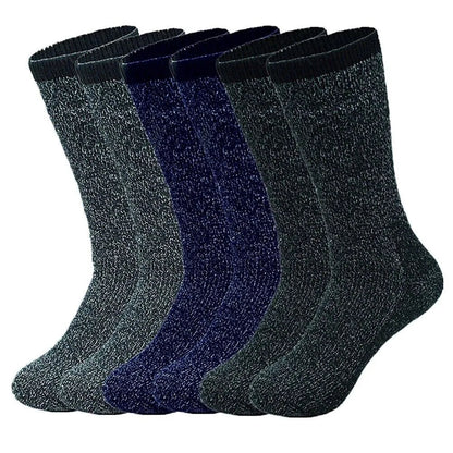Mens thermal socks Heated winter friendly Warm  Boot Sox thick Duty Size 10-13