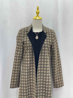 Embroidered Long Jacket for Women - Stylish and Versatile Outerwear
