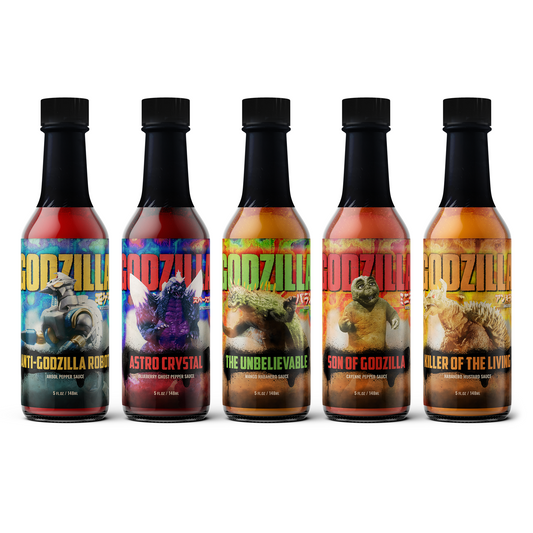 Godzilla Hot Sauce 5-Pack : Series 3