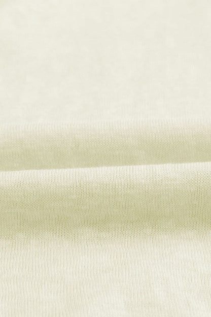 Solid Open-Front Buttoned Cardigan