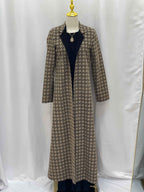 Embroidered Long Jacket for Women - Stylish and Versatile Outerwear