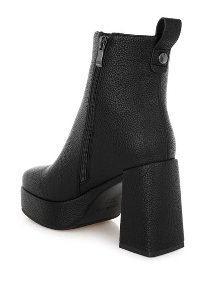 Poulin Faux Leather Chelsea Boots