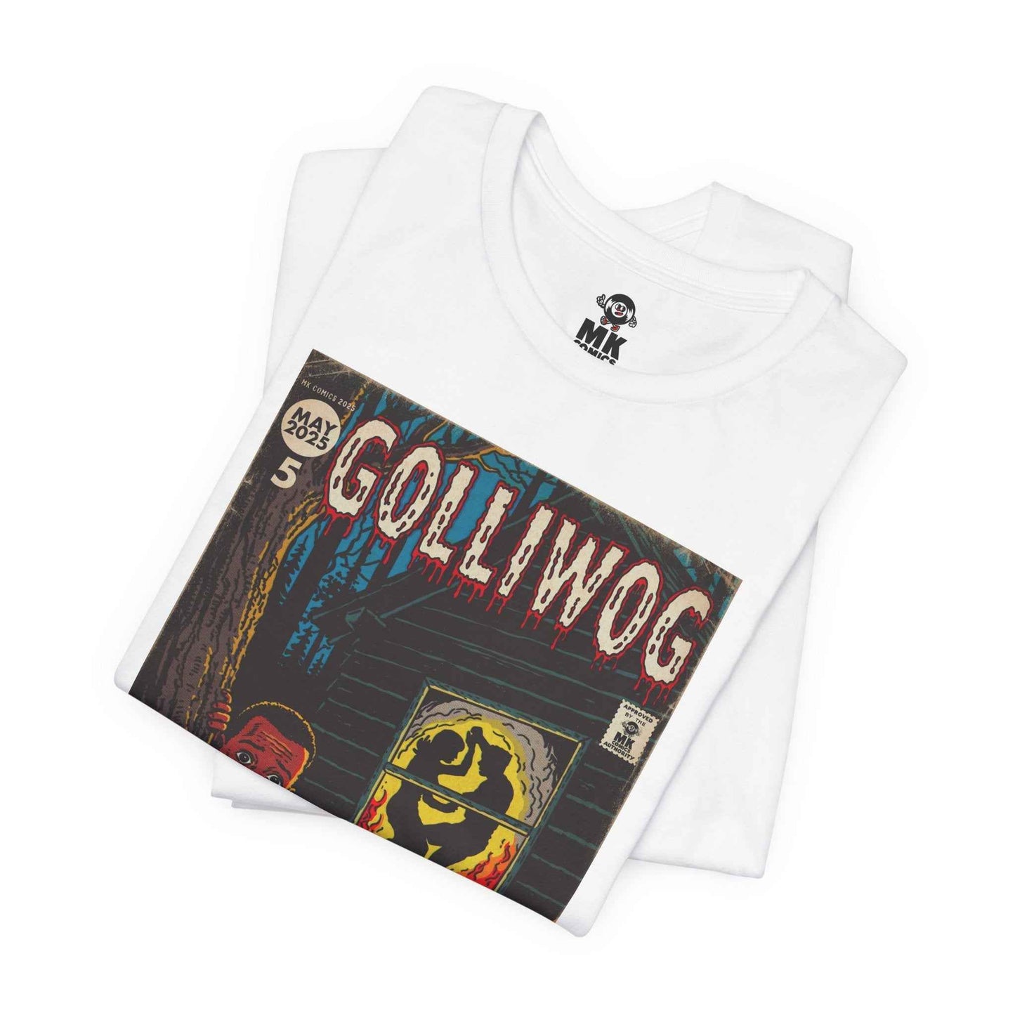 Waterproof Mascara - Golliwog - Unisex Jersey Short Sleeve Tee