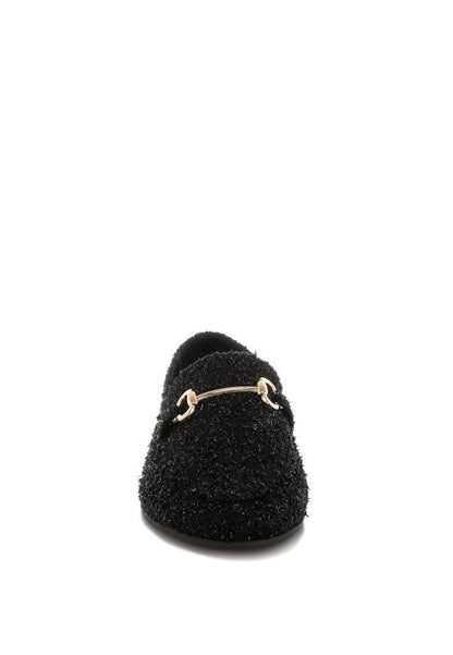 Danbury Horsebit Detail Shiny Loafers