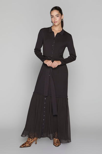 Harlow Dress in Espresso