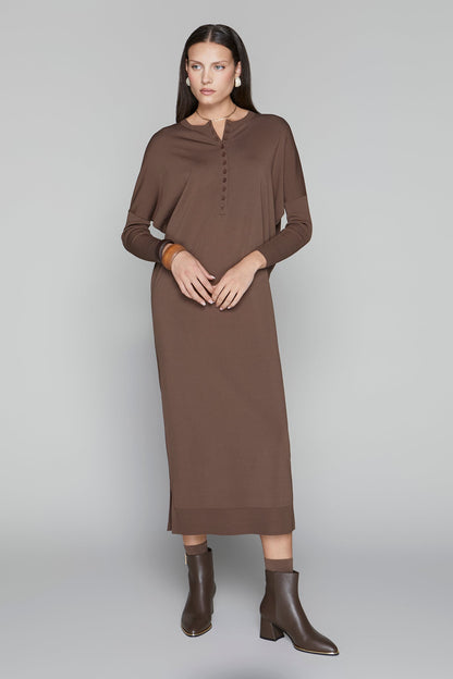 Wren Dress in Walnut