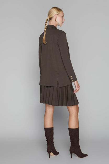 Maternity Infinity Skirt in Cocoa