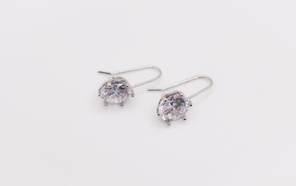 Eternal Radiance Silver Dipped Earrings - Lolomo!