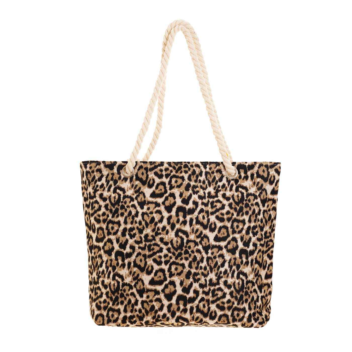 Leopard Print - Beach Bag - Lolomo!