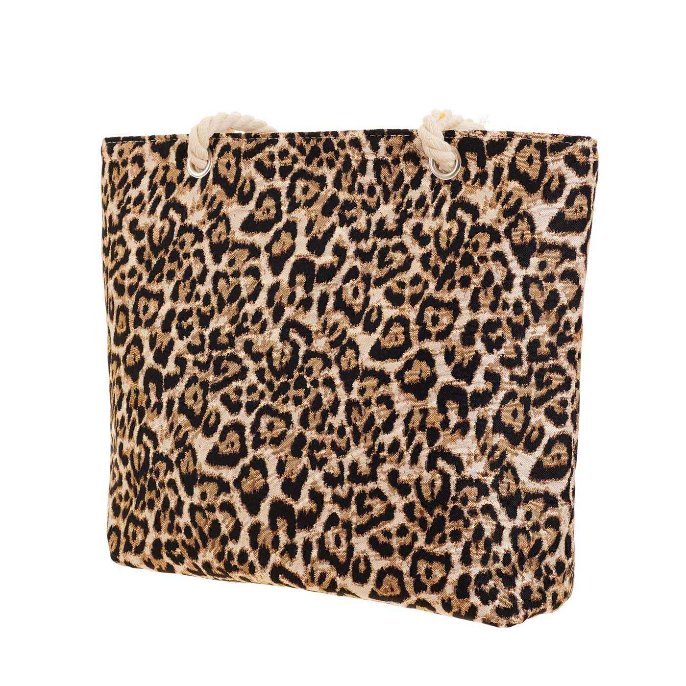 Leopard Print - Beach Bag - Lolomo!
