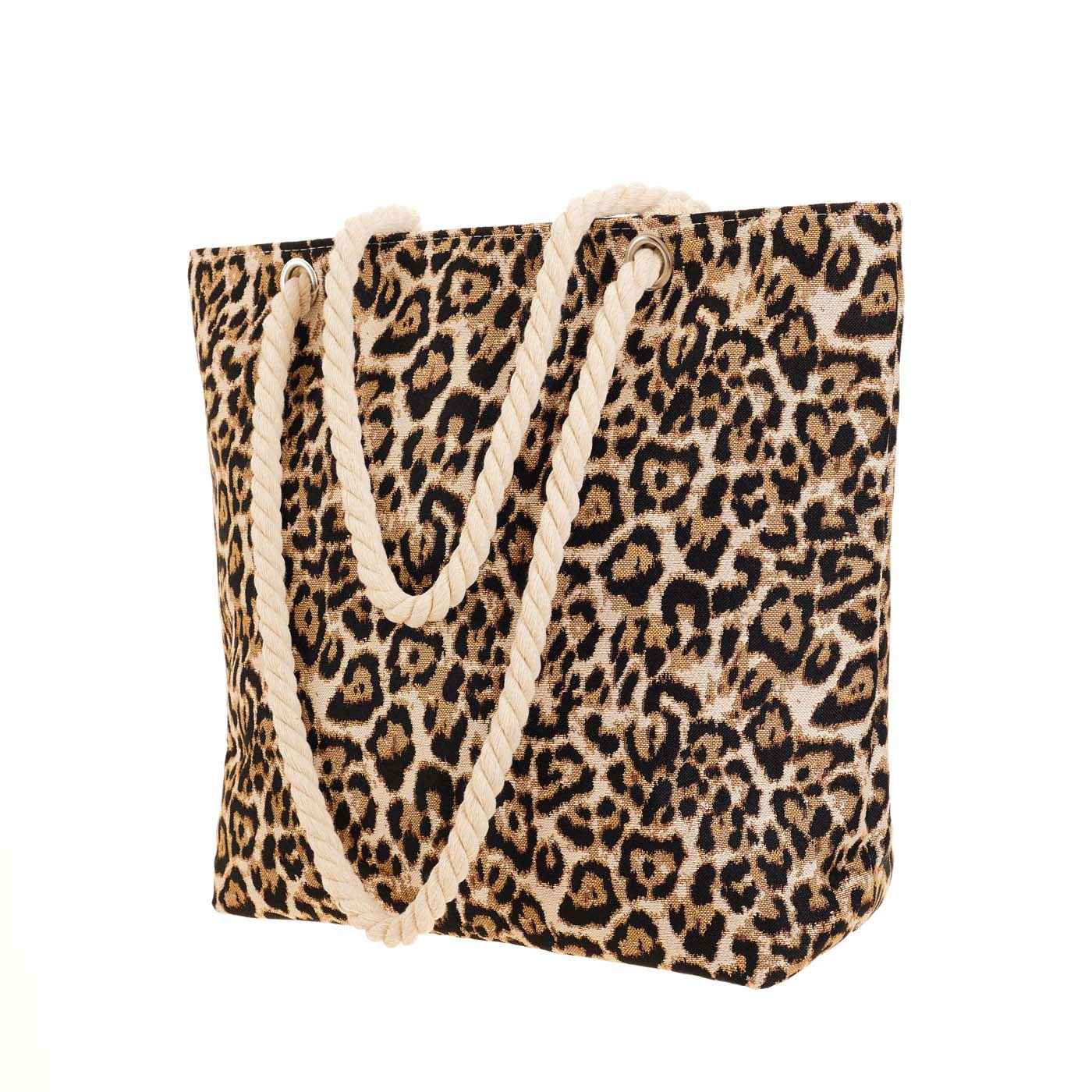 Leopard Print - Beach Bag - Lolomo!