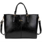 Julia Rustic Vegan Leather Weekender Duffel Bag