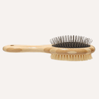 Brosse double face pour animaux de compagnie – Poils et fil pour la perte et le démêlage