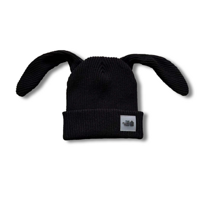 Satin Lined Bunny Beanie - Lolomo!