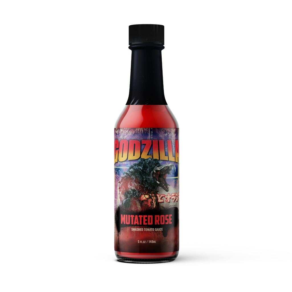 Rosa mutada de Biollante: salsa de tomate machacada