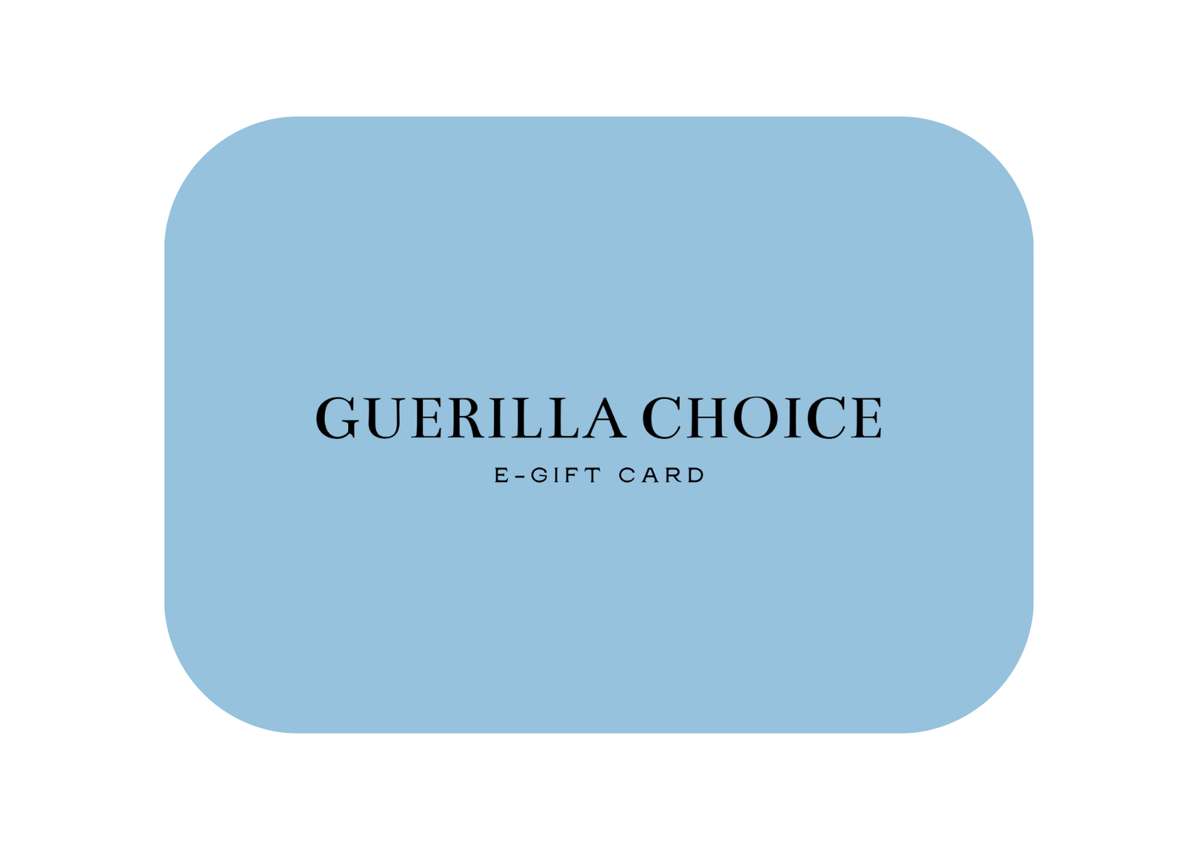 Guerilla Choice GIFT CARD For You - Lolomo!