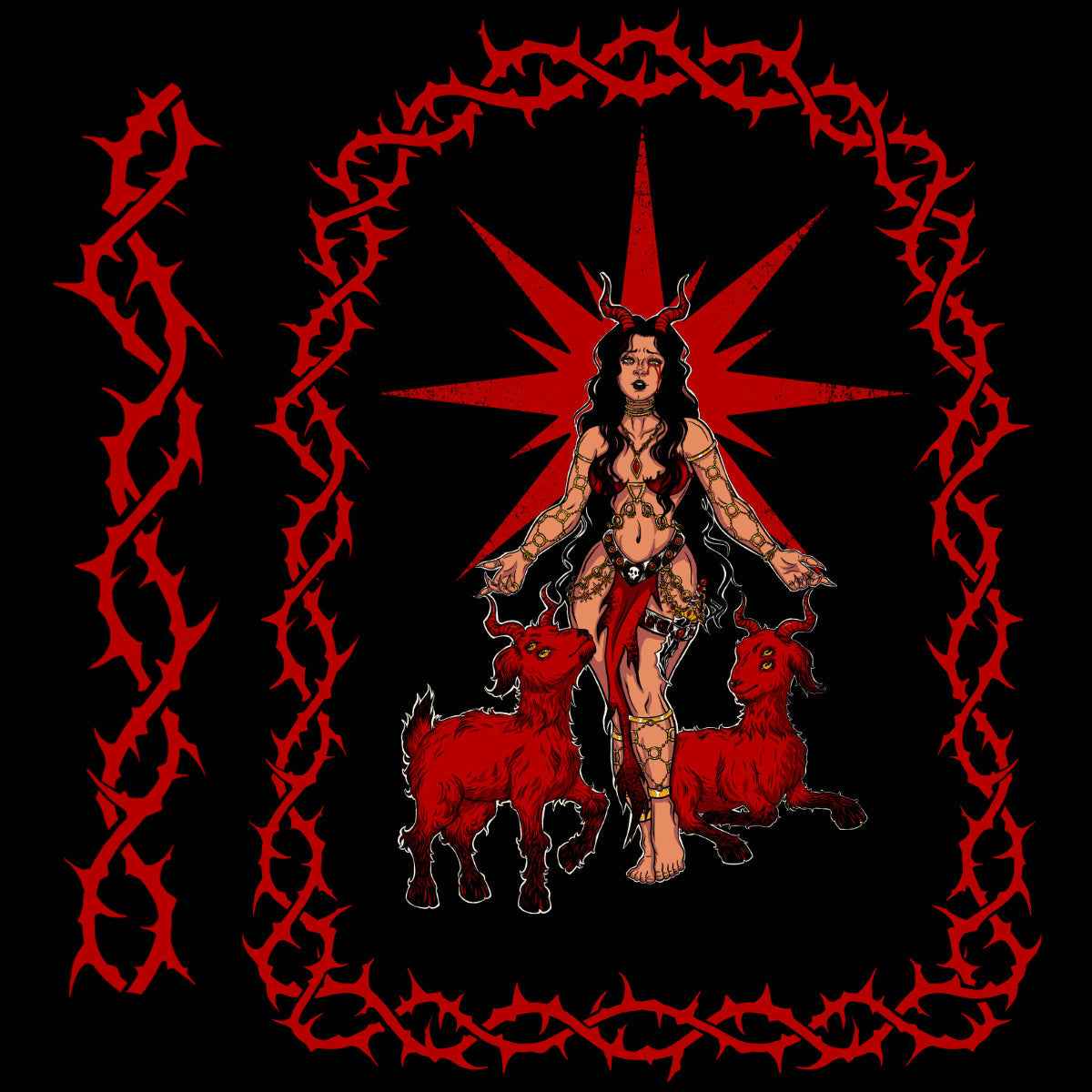 Blood Oath - Demon Goat Long Sleeve Shirt