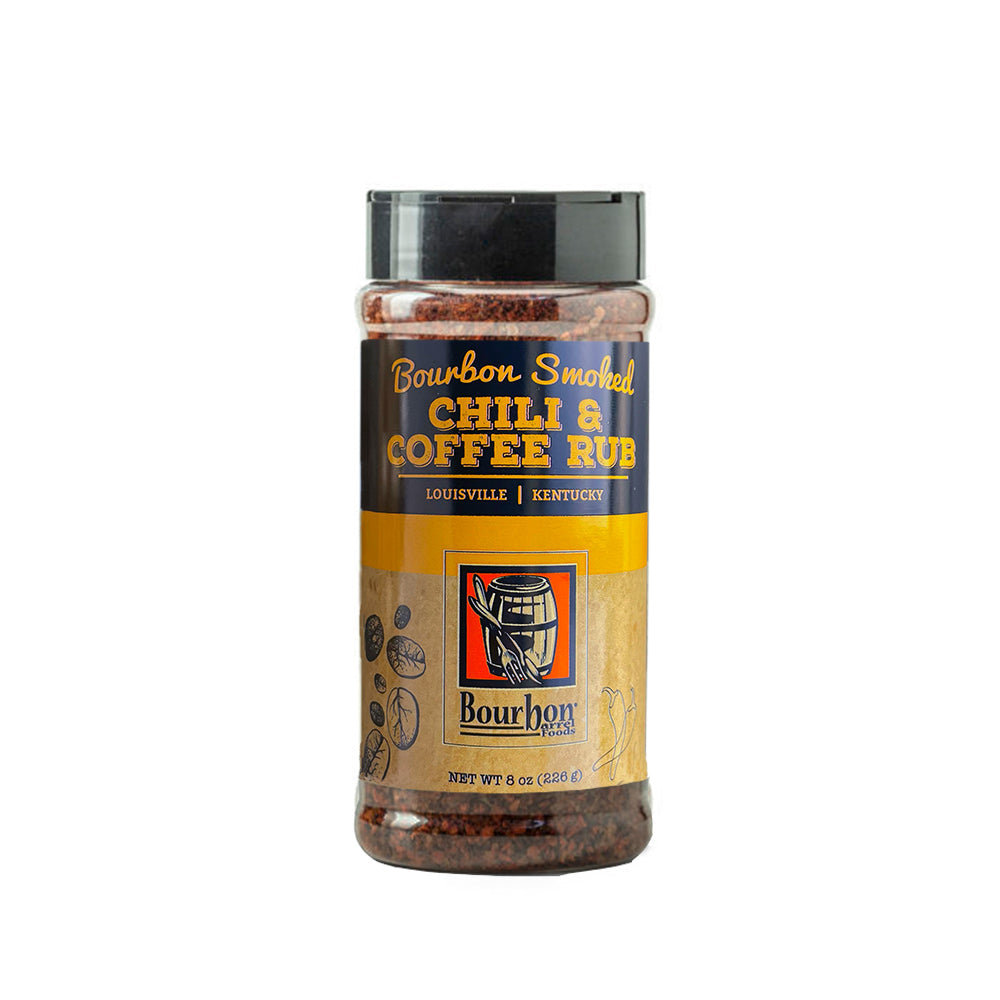 Sazonador de chile ahumado con bourbon y café
