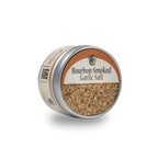 Sal de ajo ahumada con bourbon