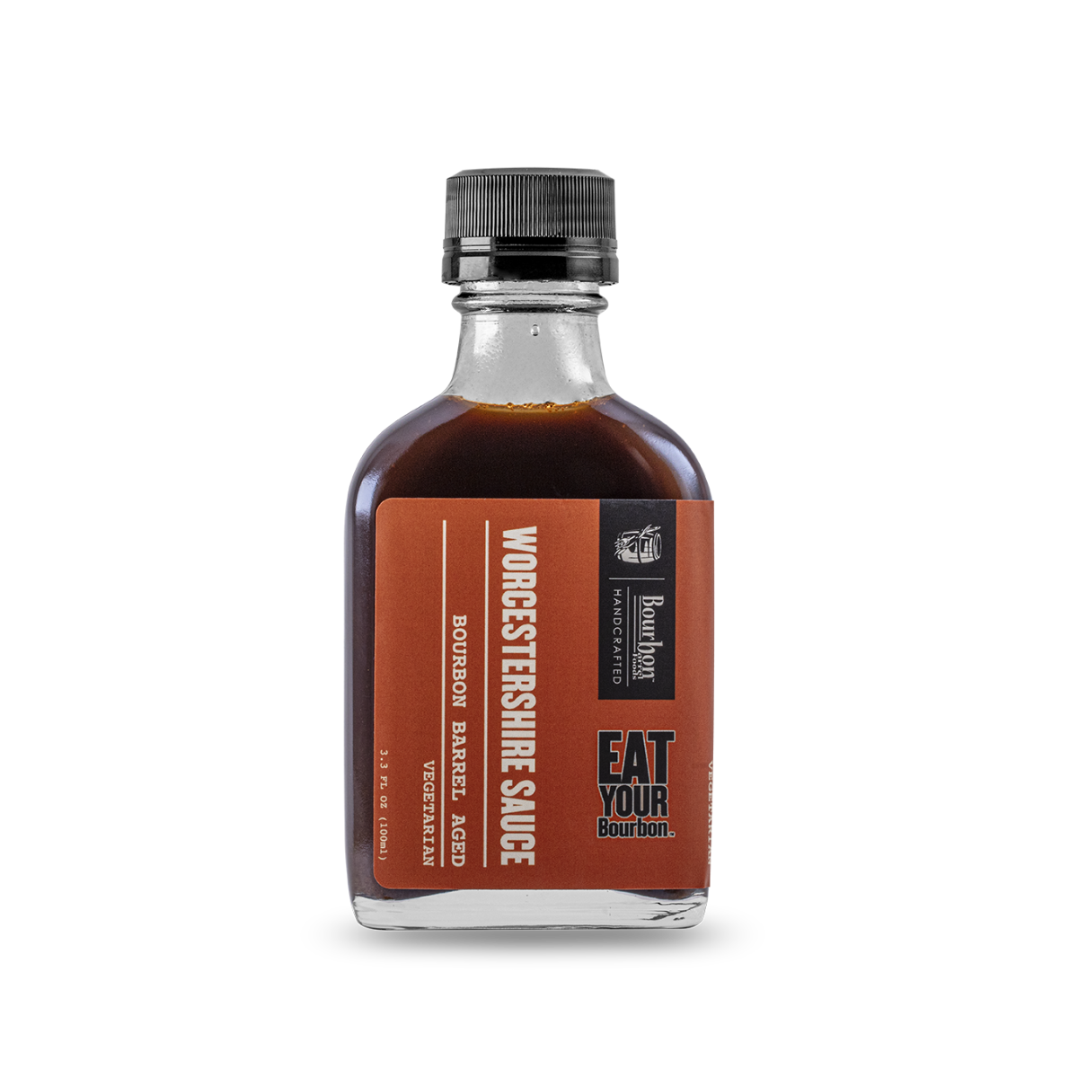 Salsa Worcestershire añejada en barrica de bourbon
