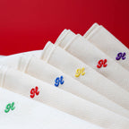 Our Extra-Soft, Extra-Sustainable Hanky with ❤️ Heart Embroidery