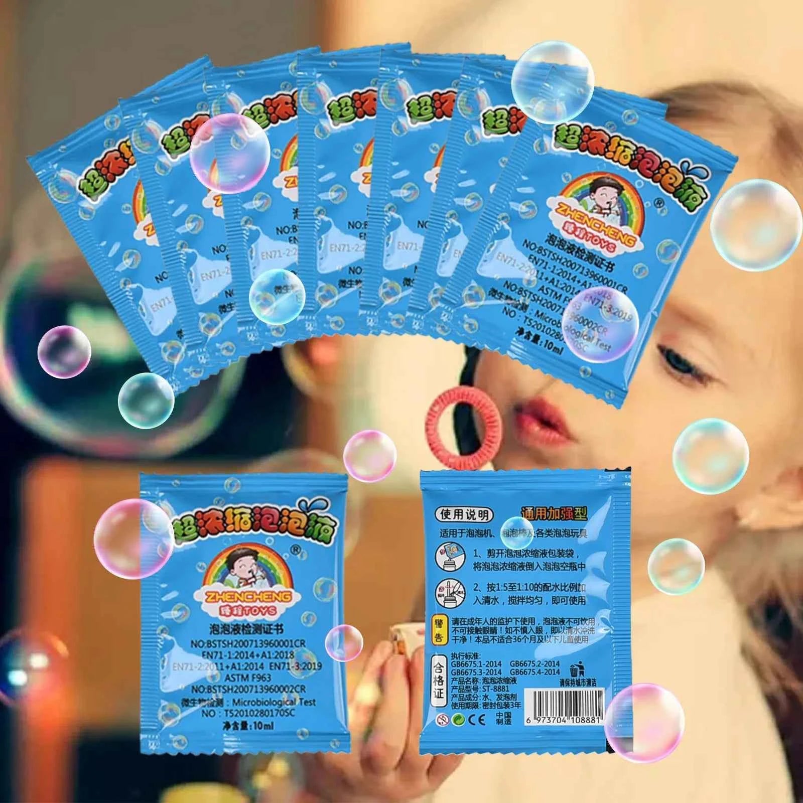 Bubble Liquid Soap for Bubble Guns